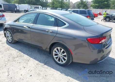 2015 Chrysler 200 C из США, поврежденный, VIN 1C3CCCCB8FN545415
